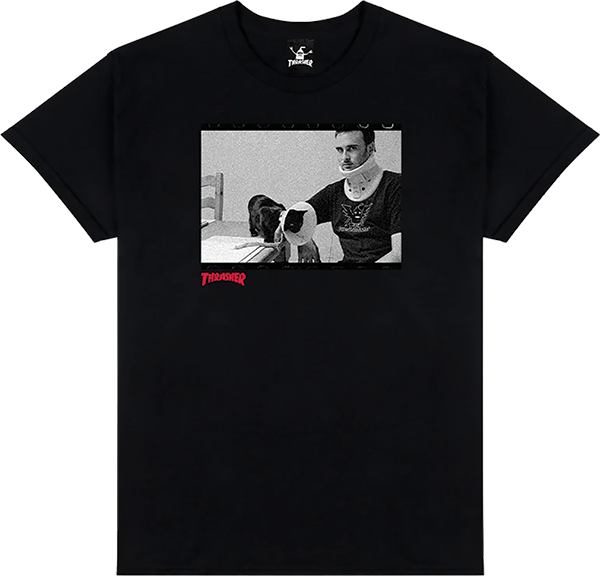THRASHER TOY MACHINE TEMPLETON SS TSHIRT MEDIUM-BLACK