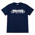 THRASHER CLOUDS SPANKY LONG SS TSHIRT SMALL NAVY