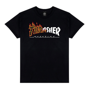 THRASHER IGNITE SS TSHIRT XXLARGE BLACK
