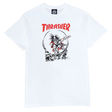 THRASHER OUTLAW 2-TONE SS TSHIRT XLARGE WHITE