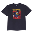 THRASHER SKATE ROCK VOL.2 VINTAGE SS TSHIRT LARGE NAVY