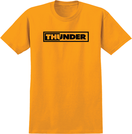 THUNDER BOLTS SS TSHIRT SMALL GLD/BLK