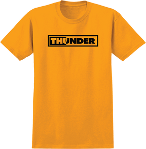 THUNDER BOLTS SS TSHIRT MEDIUM GLD/BLK