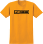 THUNDER BOLTS SS TSHIRT MEDIUM GLD/BLK