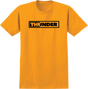 THUNDER BOLTS SS TSHIRT LARGE  GLD/BLK