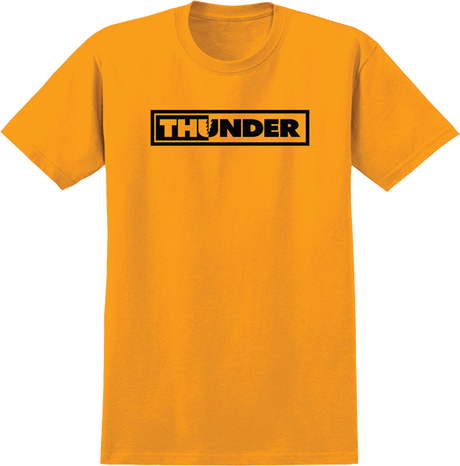 THUNDER BOLTS SS TSHIRT XLARGE GLD/BLK
