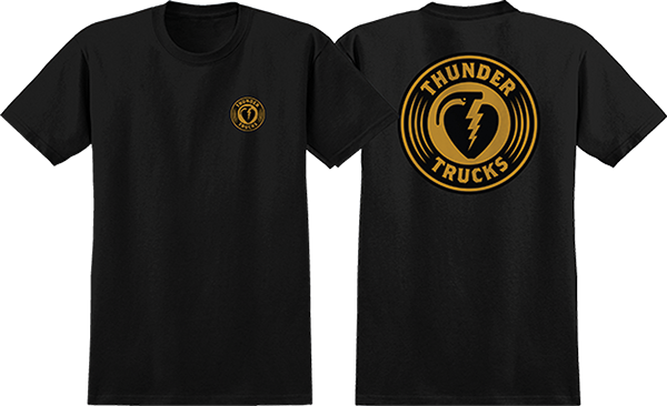 THUNDER CHARGED GRENADE SS TSHIRT SMALL BLK/GLD