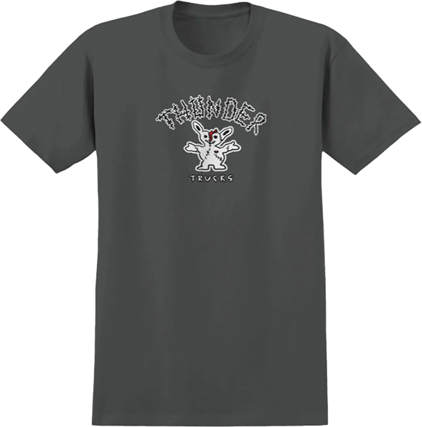 THUNDER TO PIECES SS TSHIRT MEDIUM CHARCOAL