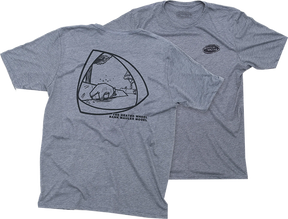 THE HEATED WHEEL BANK MAULER SS TSHIRT XLARGE INDIGO