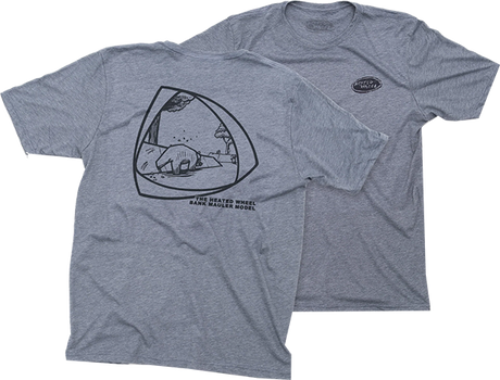 THE HEATED WHEEL BANK MAULER SS TSHIRT XXLARGE INDIGO