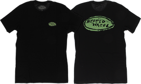 THE HEATED WHEEL OVAL SS TSHIRT MEDIUM BLACK/MINT