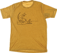 THE HEATED WHEEL PEANUT PONDER SS TSHIRT XXLARGE GOLD