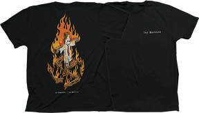TOY MACHINE CHARRED CROSS II SS SMALL BLACK