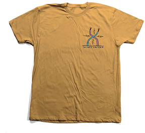 TOY MACHINE ED TEMPLETON WIRES CROSS TSHIRTED SS TSHIRT SMALL GOLD