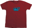 TOY MACHINE ORIGINAL MONSTER SS TSHIRT SMALL CARDINAL RED