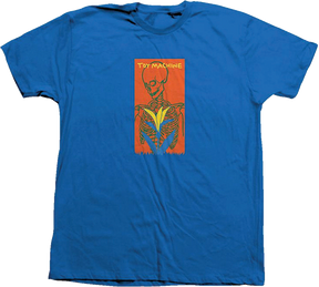 TOY MACHINE POT KILLS SS TSHIRT MEDIUM-ROYAL