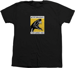TOY MACHINE SNAKE SS TSHIRT SMALL BLACK