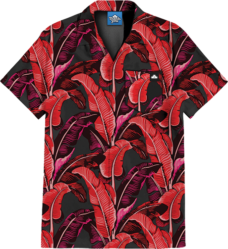 THANK YOU BUNGALOW SS TSHIRT HAWAIIAN SHIRT XLARGE