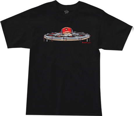 THANK YOU RONNIE CREAGER MIX MASTER SS TSHIRT XLARGE BLACK