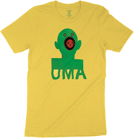 UMA MOUTHFACE SS LARGE  YELLOW