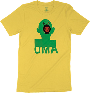 UMA MOUTHFACE SS XLARGE YELLOW