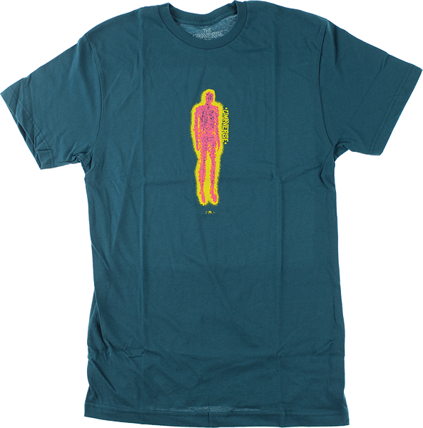 UMAVERSE PARTICAL MAN SS TSHIRT MEDIUM OCEAN BLUE