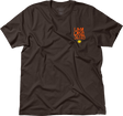 UMA STACKED SS TSHIRT LARGE  BROWN