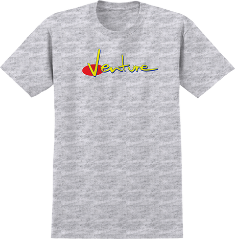 VENTURE 90s SS SMALL ASH HEATHER