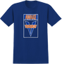 VENTURE AWAKE SS TSHIRT MEDIUM ROYAL/WHT/ORG/BLU