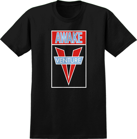 VENTURE AWAKE SS TSHIRT MEDIUM BLK/RED/BLU/WT
