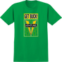 VENTURE SHAKE JUNT AWAKE SS TSHIRT MEDIUM IRISH GRN
