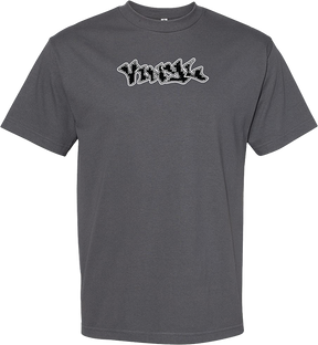VINYL GRAFFITI SS TSHIRT L-CHARCOAL