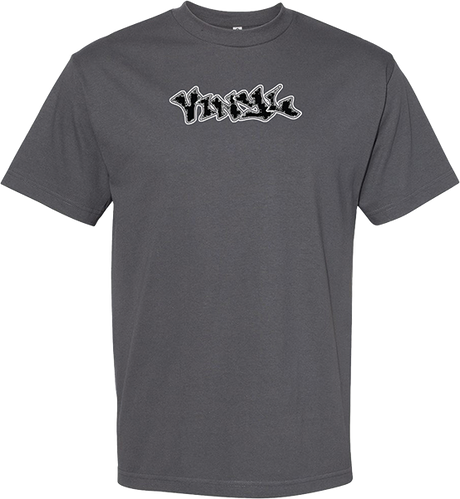VINYL GRAFFITI SS TSHIRT L-CHARCOAL