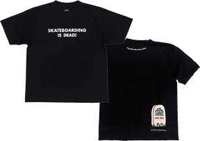 WORLD INDUSTRIES SKATEBOARDING IS DEAD MEDIUM BLACK