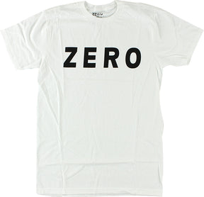 ZERO ARMY LOGO SS TSHIRT MEDIUM WHT/BLK