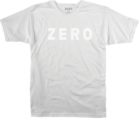 ZERO ARMY LOGO SS TSHIRT XLARGE WHT WHT