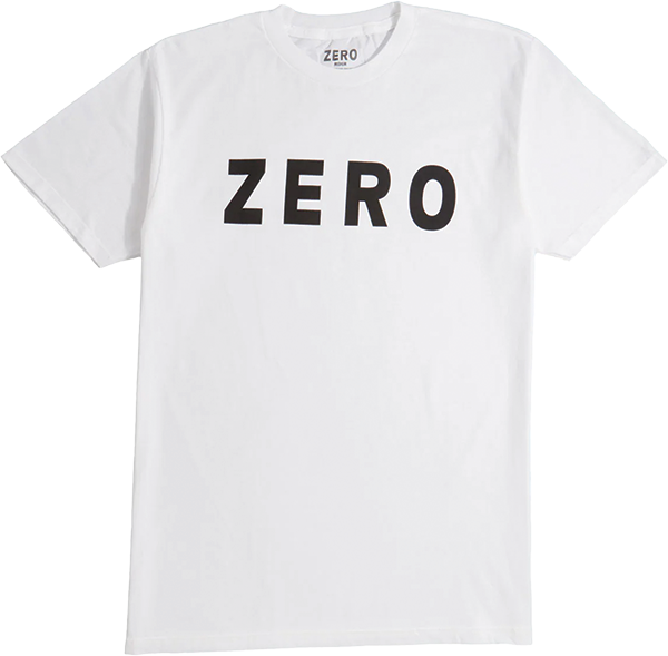 ZERO ARMY LOGO SS XXLarge WHT/BLK