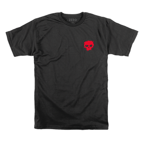 ZERO OR DIE SS TSHIRT XXLARGE BLACK/RED