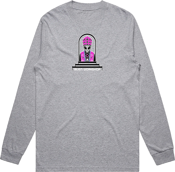 ALIEN WORKSHOP PRIEST LS LARGE-HEATHER GREY