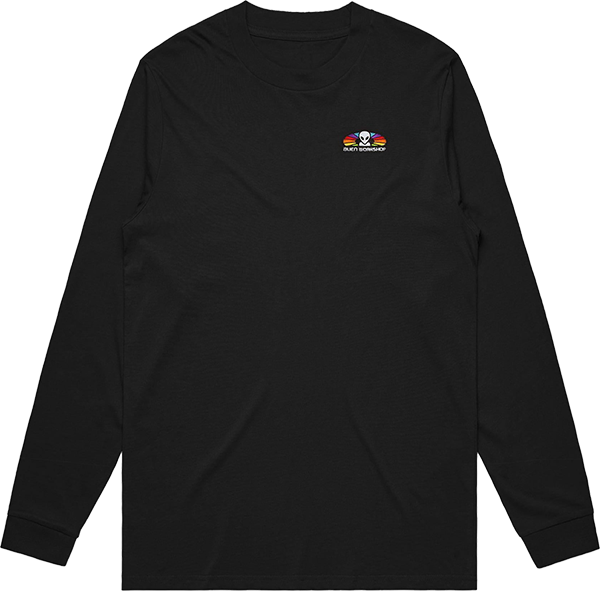 ALIEN WORKSHOP SPECTRUM EMBROIDERED LS SMALL-BLACK