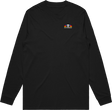 ALIEN WORKSHOP SPECTRUM EMBROIDERED LS MEDIUM-BLACK