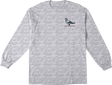 ANTI HERO LIL PIGEON LONGSLEEVE TSHIRT MEDIUM ASH GRY