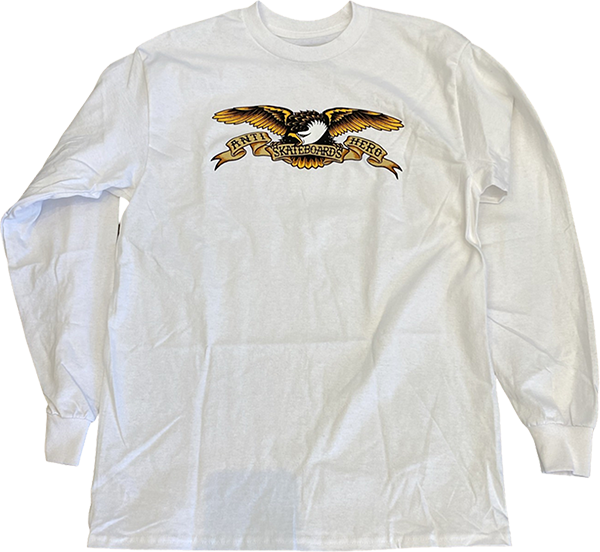 ANTI HERO EAGLE LONGSLEEVE SMALL WHT