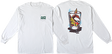 ANTI HERO FISH BOWL POCKET LS MEDIUM WHITE