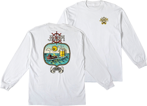 ANTI HERO JALOPI TUGBOAT LONGSLEEVE TSHIRT LARGE WHITE