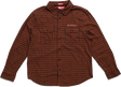 BAKER FLAMES LONGSLEEVE FLANNEL XLARGE-RED