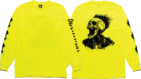 DEATHWISH CREEPING LONGSLEEVE LARGE-NEON GREEN
