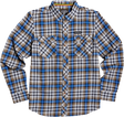 ELEMENT HUMAN RIGHTS LONGSLEEVE BUTTON UP SMALL BLUE