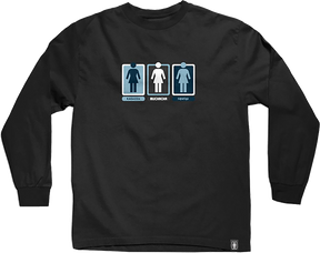 GIRL TRIPLE OG L/S SMALL BLACK