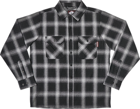 INDEPENDENT MISSION LS FLANNEL SMALL GREY PLAID